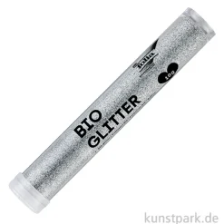 Glitter zum Basteln - Silber, biologisch abbaubar, 10 g