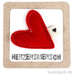 Good old friends - Filzherzmagnet, Herzensmensch