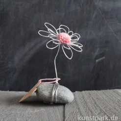 Good old friends - Glücksblume, Stein Rosa