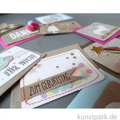Good old friends - Mini Kärtchen, Danke
