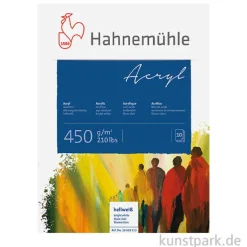Hahnemühle ACRYL Malkarton, 10 Blatt, 450g