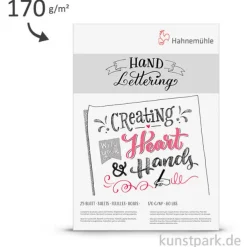 Hahnemühle HANDLETTERING Block, 25 Blatt, 170g