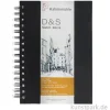 Hahnemühle Skizzenbuch D&S, 80 Seiten, 140g, schwarz, spiral