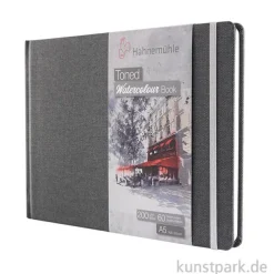 Hahnemühle Toned Watercolour Book Grey, 30 Blatt, 200g