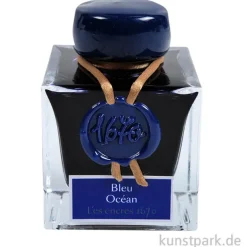 HERBIN Luxus Schreibtinte 1670 mit Goldschimmer - Oceanblau, 50 ml