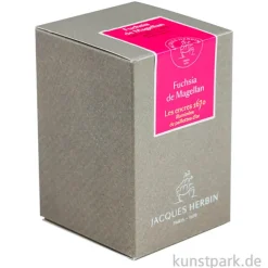 HERBIN Luxus Schreibtinte 1670 mit Goldschimmer - Fuchsia, 50 ml