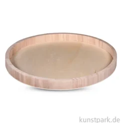 Holz-Tablett rund, 30 cm