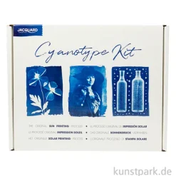 Jacquard Cyanotype Set mit viel Zubehör