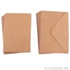 Kartenset - Kraft mit 15 Karten + 15 Kuverts, Größe B6