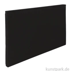 Keilrahmen schwarz - BLACK COTTON - 1,7 cm