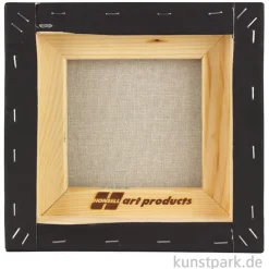 Keilrahmen schwarz - BLACK COTTON, Vernissage - 4,5 cm