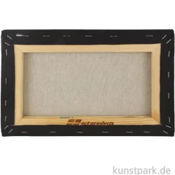 Keilrahmen schwarz - BLACK COTTON - 1,7 cm