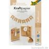 Kraftpapier Block, 120-230 g/m², DIN A4, 20 Blatt
