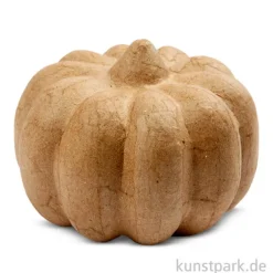 Kürbis aus Pappmaché, handgemacht