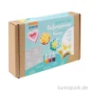 Kreativ-Set Seifengießen mit 4 Motiven, Farben + Zubehör