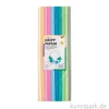 Krepppapier in Trendfarben - Set mit 10 Rollen, je 50 x 200 cm