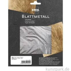 KREUL Blattmetall - Silber, 140 x 140 mm, 6 Blatt