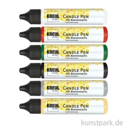 KREUL Candle Pen - Winter Love Set mit 6 Kerzenstiften