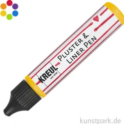 KREUL Pluster & Liner Pen, 29 ml