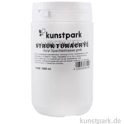 kunstpark Struktur-Acryl grob