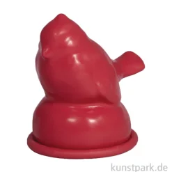 Latex-Gießform Rotkehlchen, 4,5 x 6 cm