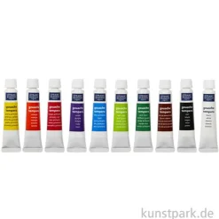 Lefranc & Bourgeois Gouachefarben Set, 10 x 10 ml Tuben