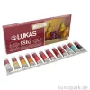 Lukas 1862 Ölfarben Set mit neuen Farben, Limited Edition, 12 x 10 ml