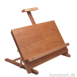 MABEF Tischstaffelei M34, Buchenholz, Neigbar, max. Bildhöhe 54 cm