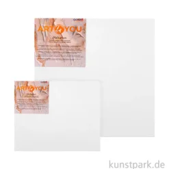 Malkarton ART4YOU - mit Maltuch bespannte Malpappe, 3 mm