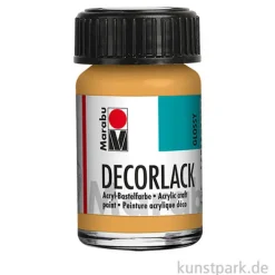Marabu Decorlack Acryl, Metallic-Gold, 15 ml