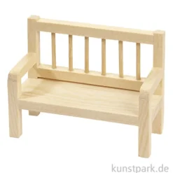 Mini Bank, Holz, 8 x 3,5 x 6 cm