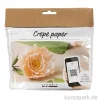Mini Bastelset - Blumen aus Krepppapier, Pfingstrose