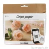 Mini Bastelset - Blumen Krepppapier, Nelken