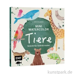 Mini Watercolor - Tiere malen, Edition Fischer