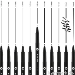 Molotow BLACKLINER Complete Set