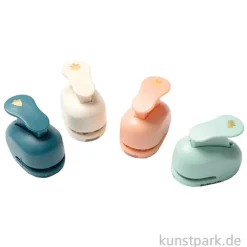 Motivstanzer Set - WEIHNACHTEN, 4 Mini Stanzer, 8 mm
