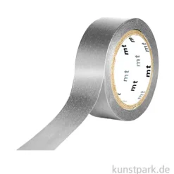 MT Masking Tape Metallic Silver, 15 mm, 7 m Rolle