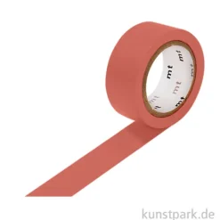 MT Masking Tape Reddish Brown - 15 mm, 7 m Rolle