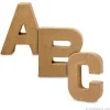 Pappmaché-Buchstaben - handgearbeitet 10 cm