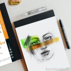 Rhodia Mixed Media Block, 250g, 20 Blatt, DIN A4