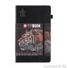 Sakura Skizzenbuch, 80 Blatt, Schwarzes Papier, 140g