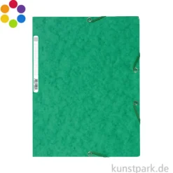 Sammelmappe aus Manilakarton mit Gummiverschluss, DIN A4
