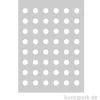 Schablone - Muster Punkte, Dots, A5