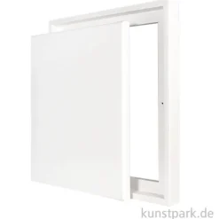 Schattenfugenrahmen mit Keilrahmen - Weiß