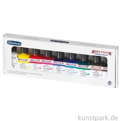 Schmincke AEROCOLOR - 9 x 28 ml Basisfarben im Karton-Set