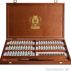 Schmincke HORADAM Aquarellkasten Supergranulierend - 50 x 5 ml Tuben