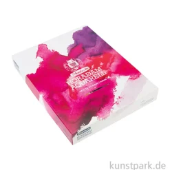 Schmincke HORADAM Aquarellkasten, Holz, 24 x 15 ml Tuben + Pinsel