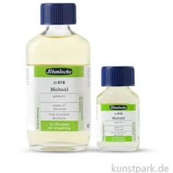 Schmincke Mohnöl, gebleicht, Bindemittel