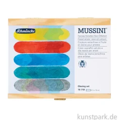 Schmincke MUSSINI Ölfarben - Glazing Set, Evan Woodruffe, 5 x 15 ml