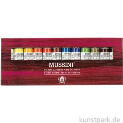Schmincke MUSSINI Ölfarben Kartonset, 12 x 15 ml
